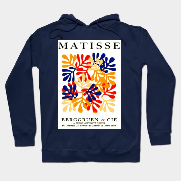 Matisse Berggruen and Cie Cutouts Abstract Print Hoodie by posterbobs